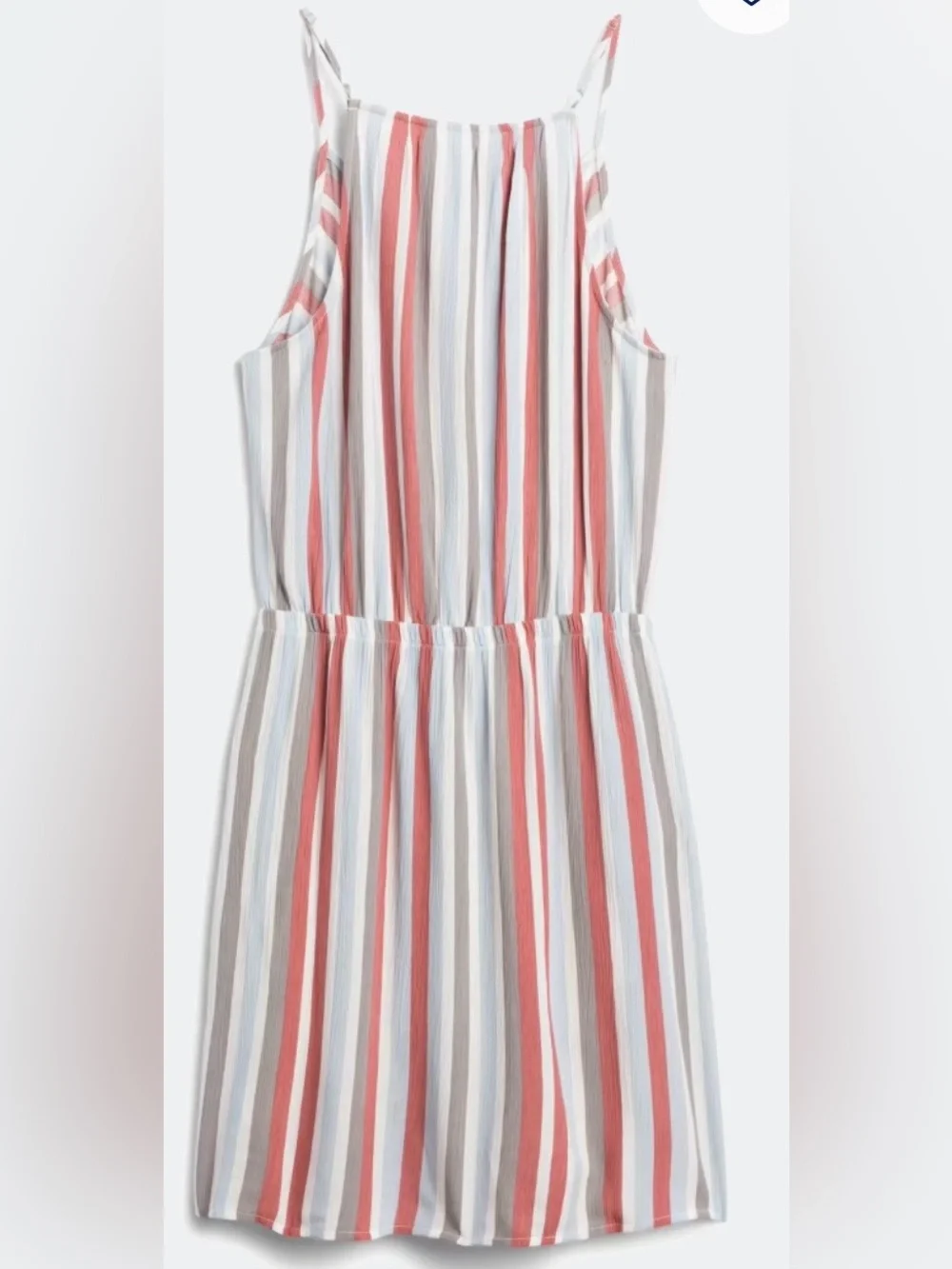 Market & Spruce Women’s Striped Wrap-Front Summer Dress Size Large - Picture 2 of 8